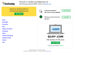 sunshinesmoonlightshop.com screenshot
