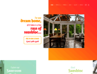 sunshinesunroom.com screenshot