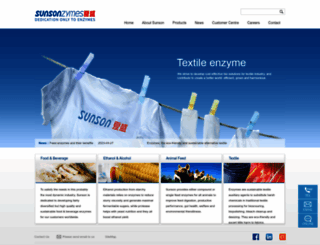 sunsonenzyme.com screenshot
