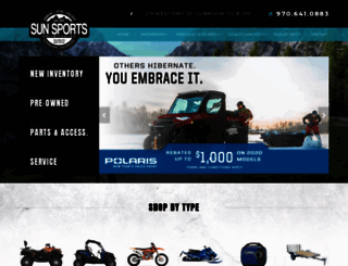 sunsportsunlimited.com screenshot