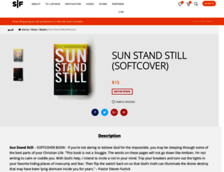 sunstandstill.org screenshot