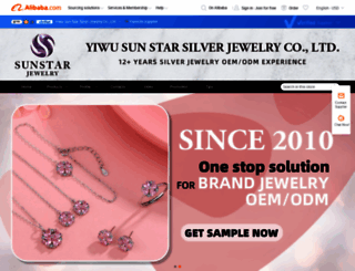 sunstarjewelry.en.alibaba.com screenshot