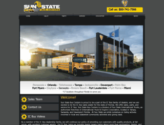 sunstatebuscenters.com screenshot