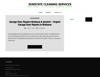 sunstatecleaningservices.com.au screenshot