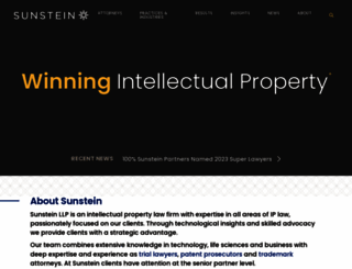 sunsteinlaw.com screenshot