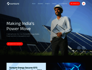 sunsure-energy.com screenshot