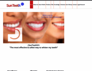 sunteeth.com screenshot