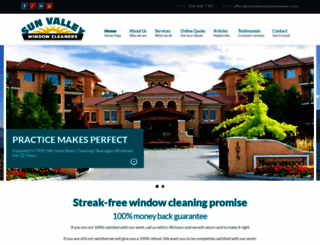 sunvalleywindowcleaners.com screenshot