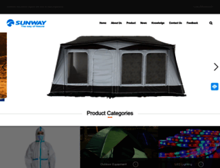 sunwayproducts.com screenshot