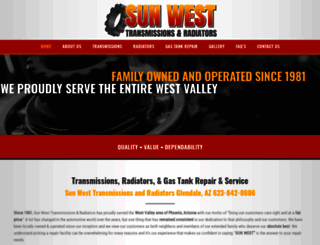 sunwesttrans.com screenshot