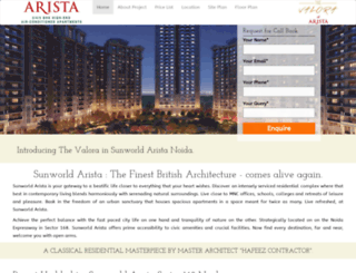 sunworldarista.co.in screenshot