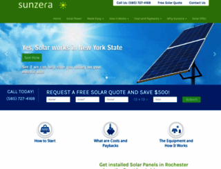 sunzera.com screenshot