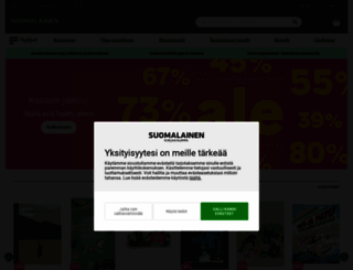 suomalainenkirjakauppa.fi screenshot
