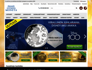 suomenmoneta.fi screenshot