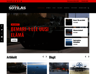 suomensotilas.fi screenshot