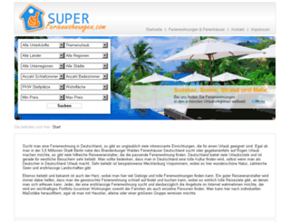 super-ferienwohnungen.com screenshot
