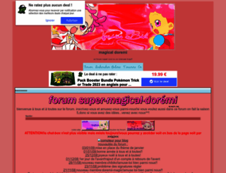 super-magical-doremi.forum-actif.net screenshot