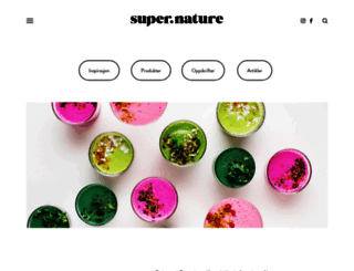 super-nature.no screenshot