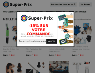 super-prix.myshopify.com screenshot