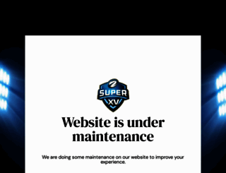 super-rugby.com screenshot