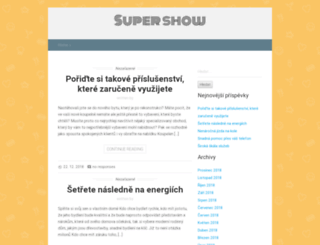 super-show.cz screenshot