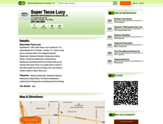 super-tacos-lucy-tx.hub.biz screenshot