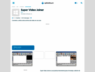 super-video-joiner.uptodown.com screenshot