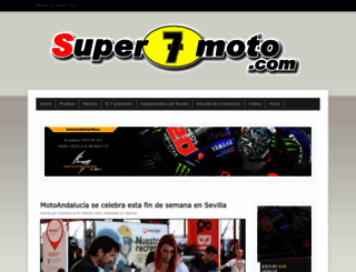 super7moto.com screenshot