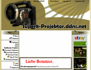 super8-projektor.de screenshot