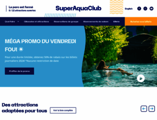 superaquaclub.com screenshot