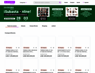 superbid.com.pe screenshot