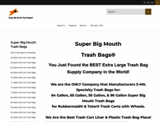 superbigmouthtrashbags.com screenshot