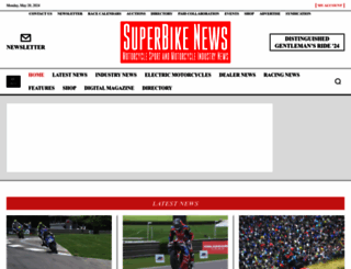 superbike-news.co.uk screenshot