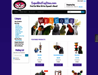 superbirdtoystore.com screenshot