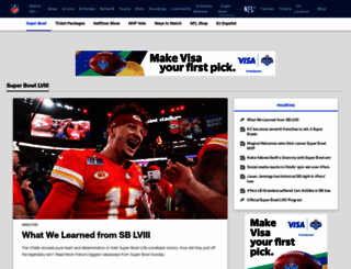 superbowl.com screenshot