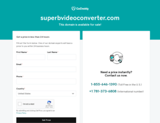 superbvideoconverter.com screenshot
