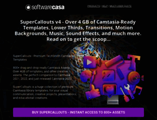 supercallouts.com screenshot