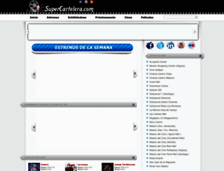 supercartelera.com screenshot