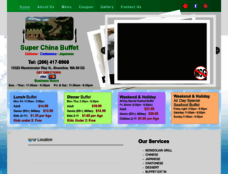 superchinabuffetshoreline.com screenshot