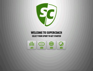 supercoach.com.au screenshot
