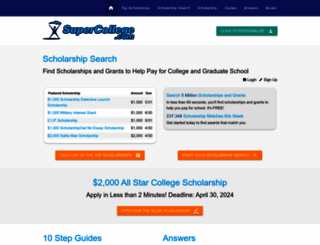 supercollege.com screenshot
