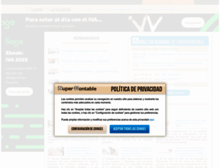 supercontable.es screenshot