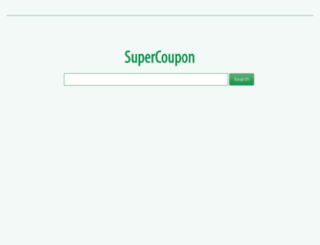 supercoupon.com screenshot