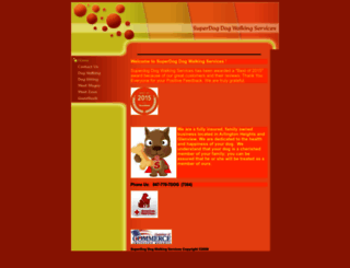 superdogdogwalking.com screenshot
