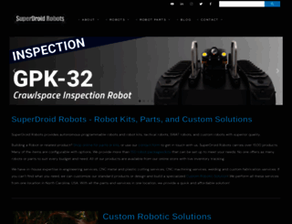 superdroidrobots.com screenshot