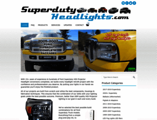 superdutyheadlights.com screenshot