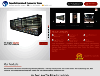 superefrigeration.com screenshot