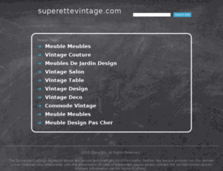 superettevintage.com screenshot
