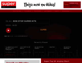 superfmradio.com screenshot