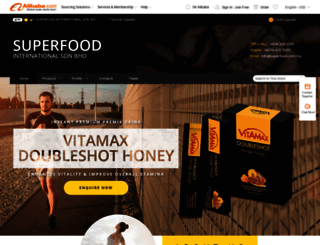 superfood.trustpass.alibaba.com screenshot